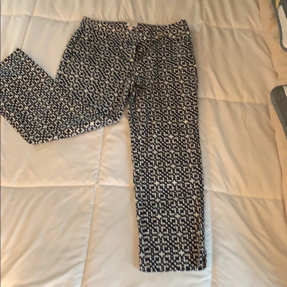Laundry crop pants